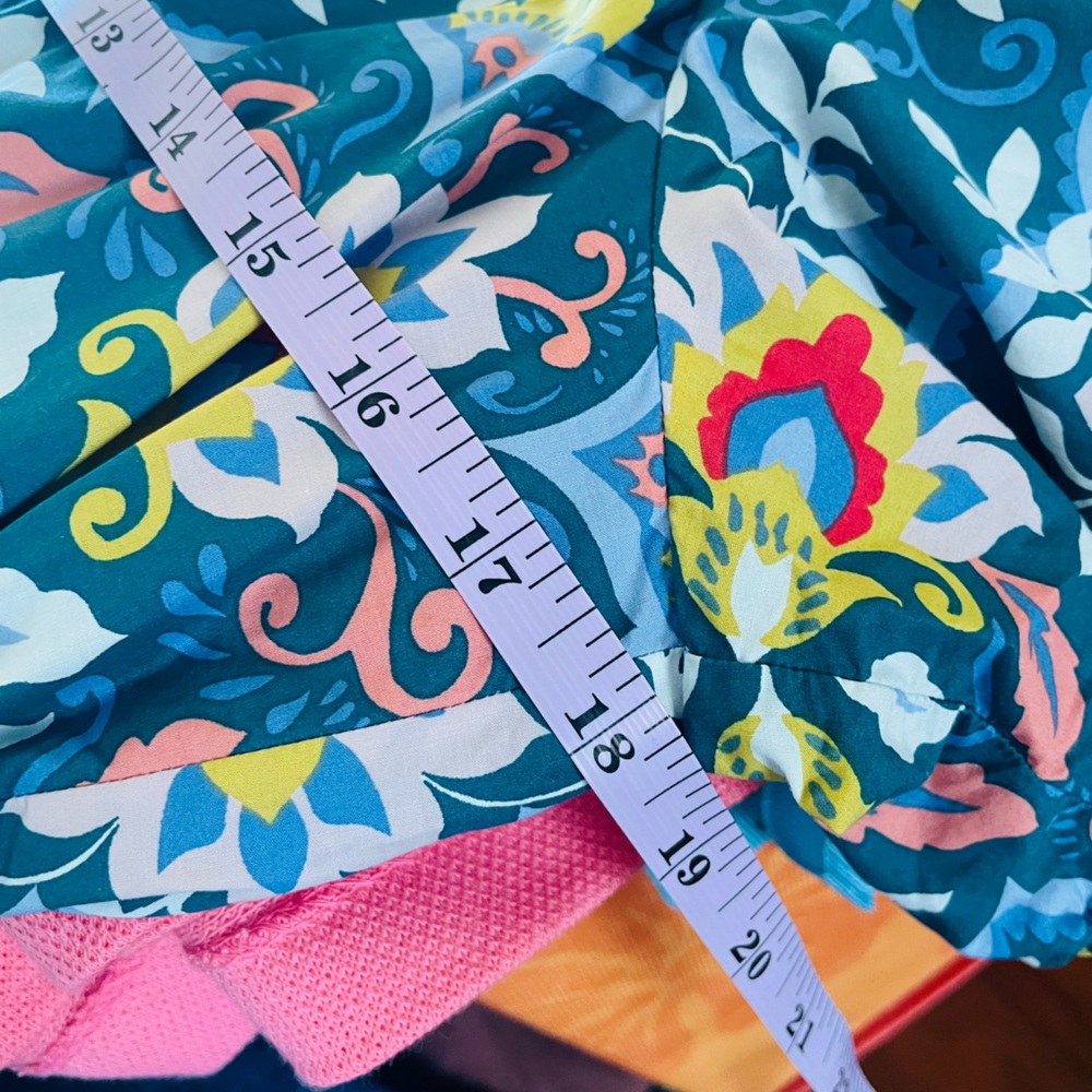 Boden Florence Cut Out Midi Dress in Green Multi Color Print size 8 - Picture 10 of 16